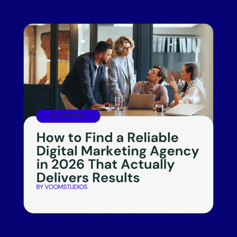 How to Find a Reliable Digital Marketing Agency in 2026 That Actually Delivers Results